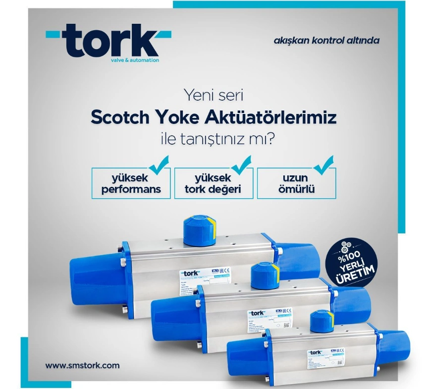 Scotch Yoke Aktüatörler: Petrol ve Gaz Sektöründe Verimliliğin Anahtarı