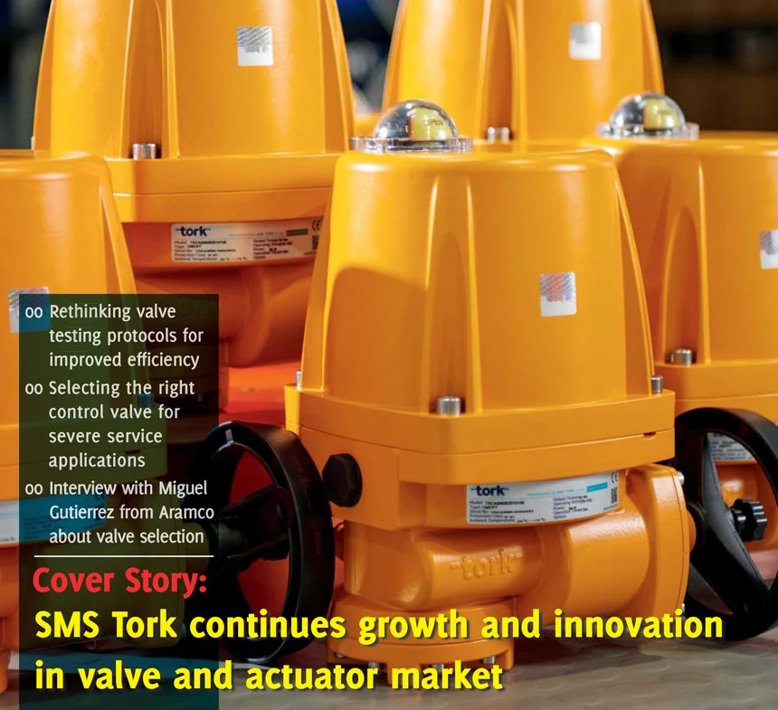 TORK стал главной темой обложки августовского выпуска журнала Valve World.