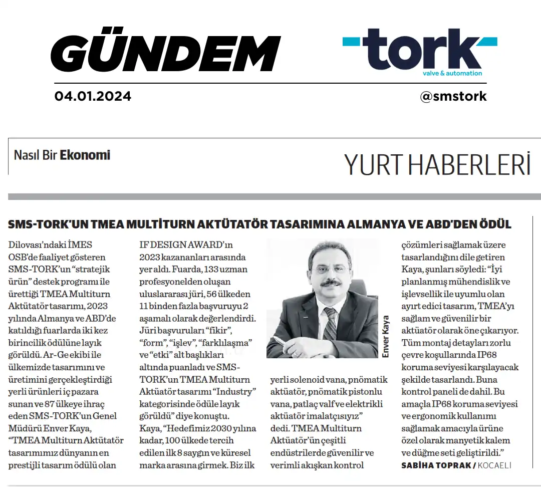 Yurt Haberleri - Good Design Award