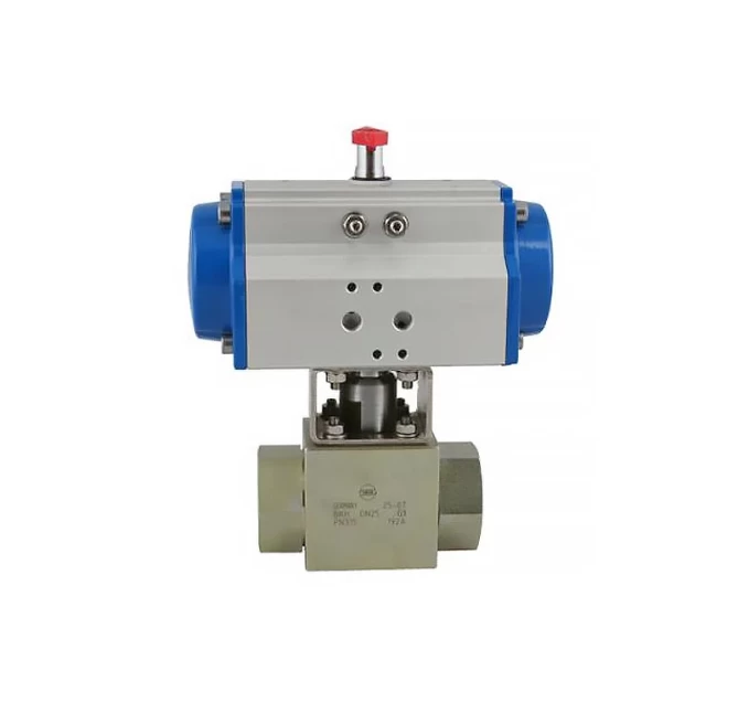 PAV 914 гидравлический шаровой кран с приводом gallery image 1
