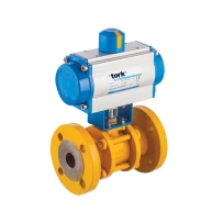 TORK-PAV 912 Серия: Шаровой клапан для природного газа с пневматическим приводом gallery image 1