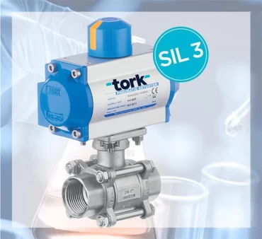 Какие типы клапанов с актуаторами используются в химической промышленности?