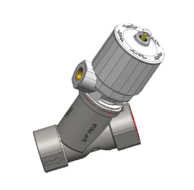 PP1035 Серия Пневматический Мини-Поршневой Клапан с Индикатором gallery image 1