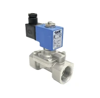 SS1000 Сервоуправляемый соленоидный клапан из нержавеющей gallery image 1