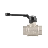 TORK-KV 901K Серия: Латунный шаровой клапан с резьбовым соединением, ручной рычажный, 2/2-х ходовой gallery image 1