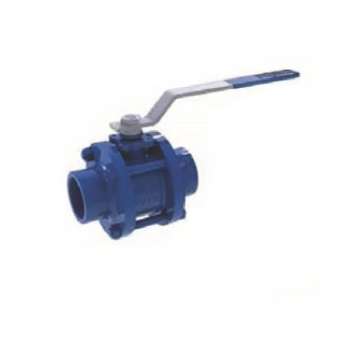 Серии TORK-KV 907D, углеродистая стальная шаровая задвижка с резьбовым соединением, 2/2 ходовая gallery image 1