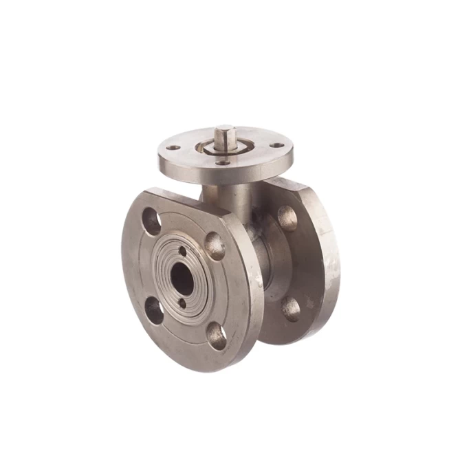 Серия TORK-KV 909F, моноблочные нержавеющие шаровые клапаны с фланцевым соединением, 2/2 пути gallery image 1