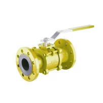 Шаровый кран серии TORK-KV 912F, двухходовой, фланцевый, из углеродистой стали gallery image 1